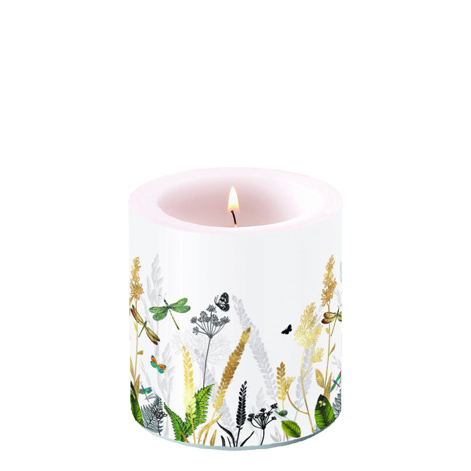 Свещ малка Ornamental flowers white