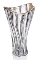 Art.No.52459/808KG970AC012320109Y- Кристална ваза Plantica Gold Rim от 