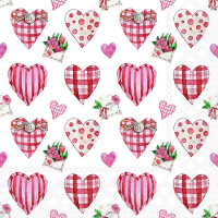 Art.No.13319745- Салфетки Lovely hearts  от 