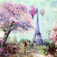 Art.No.13319775- Салфетки Paris art от 