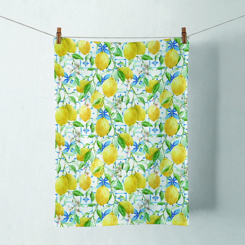 Домакинска кърпа Mediterranean lemons
