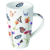 Art.No.18919335- Чаша Buterfly garden white от 
