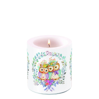 Art.No.19219405- Свещ Owl couple in love от 