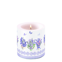 Art.No.19219735- Свещ Lovely lavender white от 