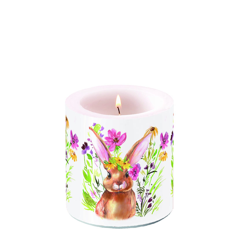 Свещ Girl bunny
