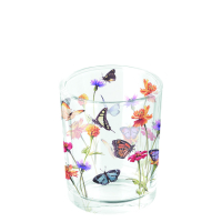 Art.No.17319335- Свещник за чаена свещ Buterfly garden white от 