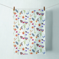 Art.No.17819335- Домакинск кърпа Butterfly garden white от 