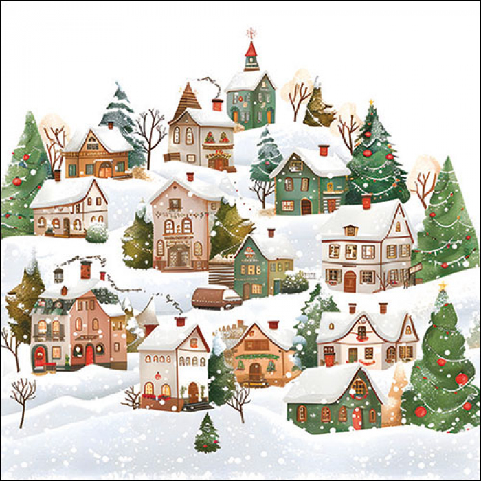 Салфетки Winter village