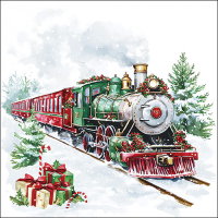 Art.No.33320065- Салфетки Christmas train от 