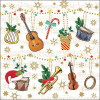 Art.No.33319000- Салфетки Christmas instruments  от 