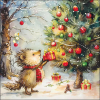Art.No.33320105- Салфетки Present for hedgehog от 