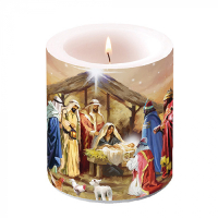 Art.No.39310785- Свещ Nativity collage от 