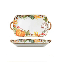 Art.No.8720- Плато правоъгълно с дръжки от 