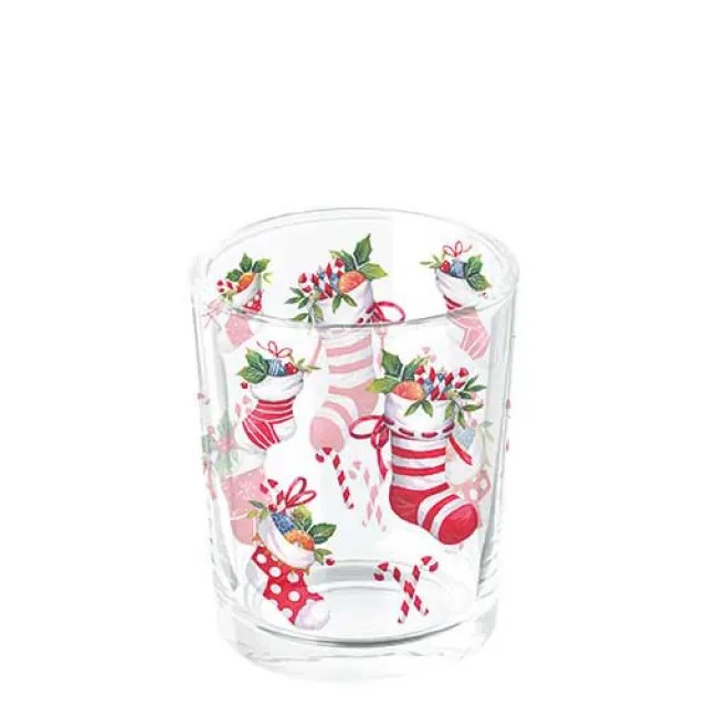 Свещник X Mas stockings white