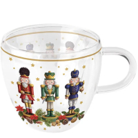 Art.No.34418090- Двустенна стъклена чаша Bearded nutracker от 