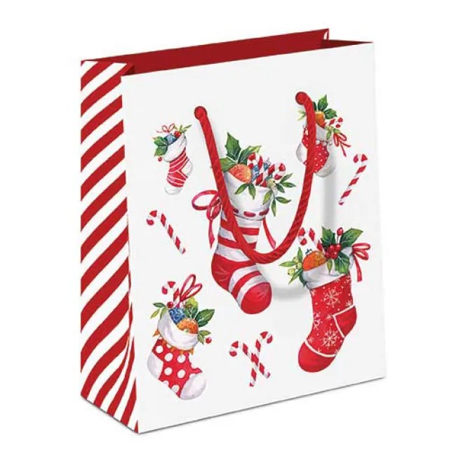 Торбичка X Mas stockings white